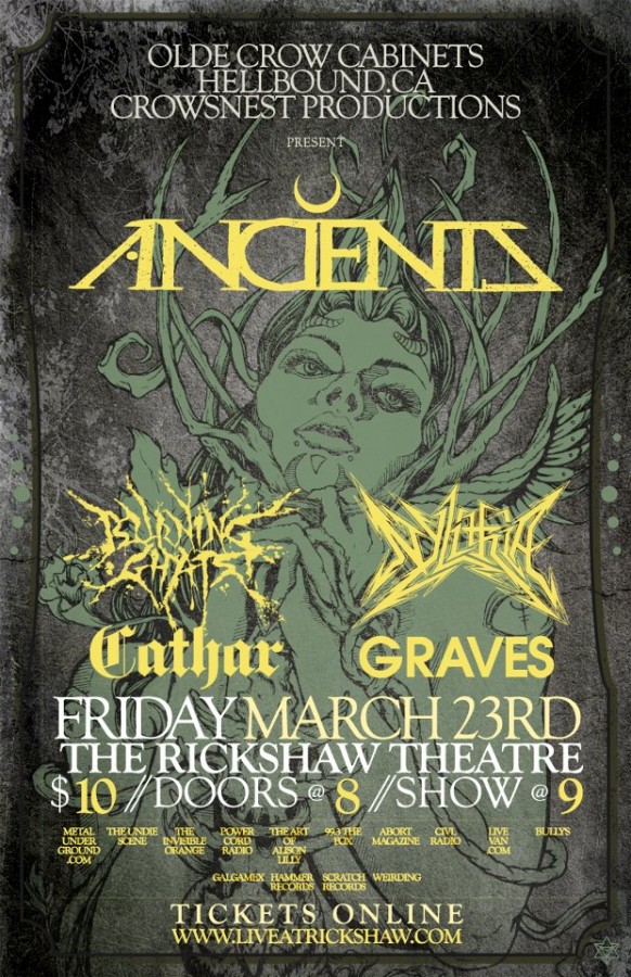 In Vancouver on Friday, March 23rd? Check this show out!