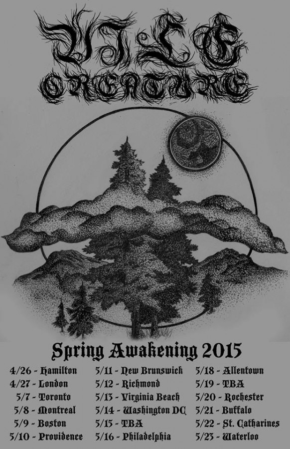 Vile Creature tour