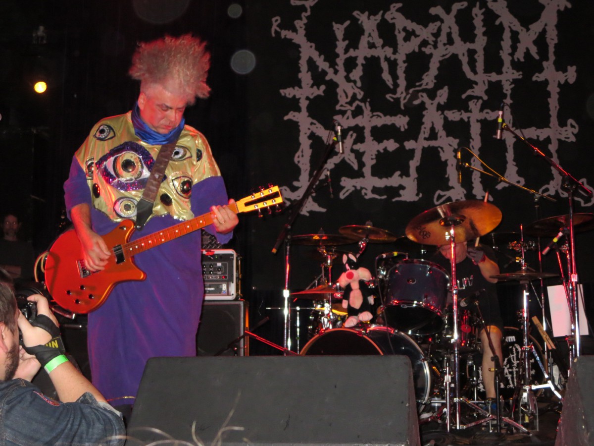 AMATEUR CONCERT PHOTOGRAPHY HOUR: Napalm Death/Melvins/Melt Banana @ Opera House, April 19, 2016