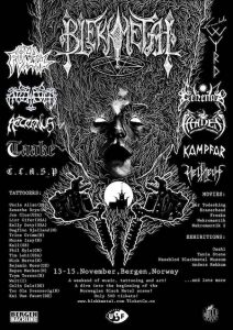 blekkmetal festival poster