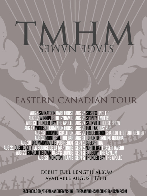 TMHM tour dates 2016