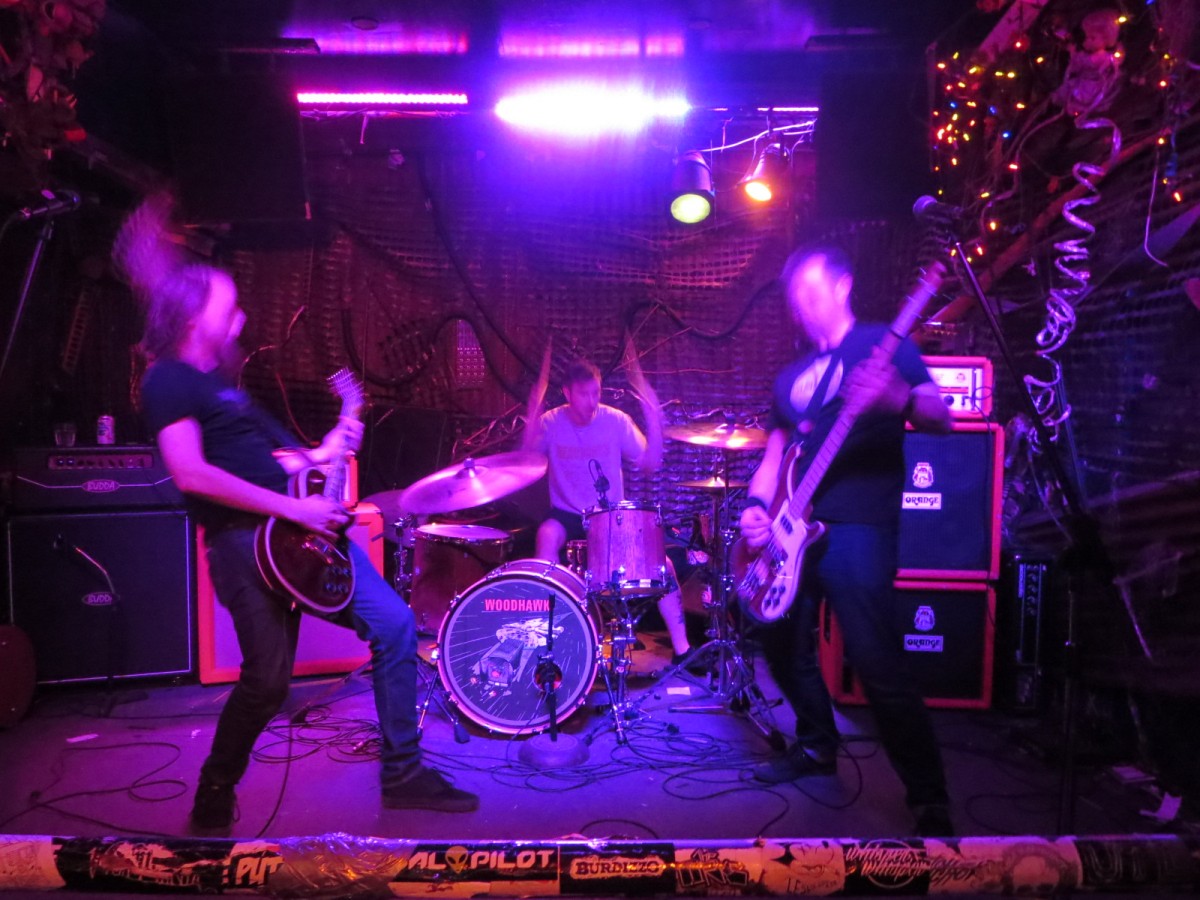 AMATEUR CONCERT PHOTOGRAPHY HOUR: Woodhawk/Mountain Dust/Hawkeyes/Low Orbit @ Bovine Sex Club, March 30, 2018