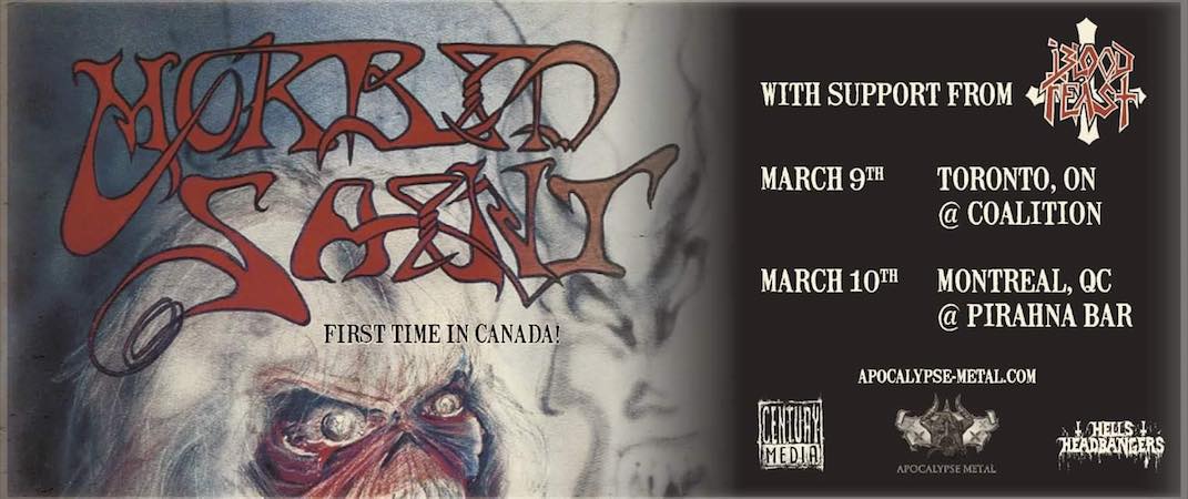 Morbid Saint live in Toronto, March 2018