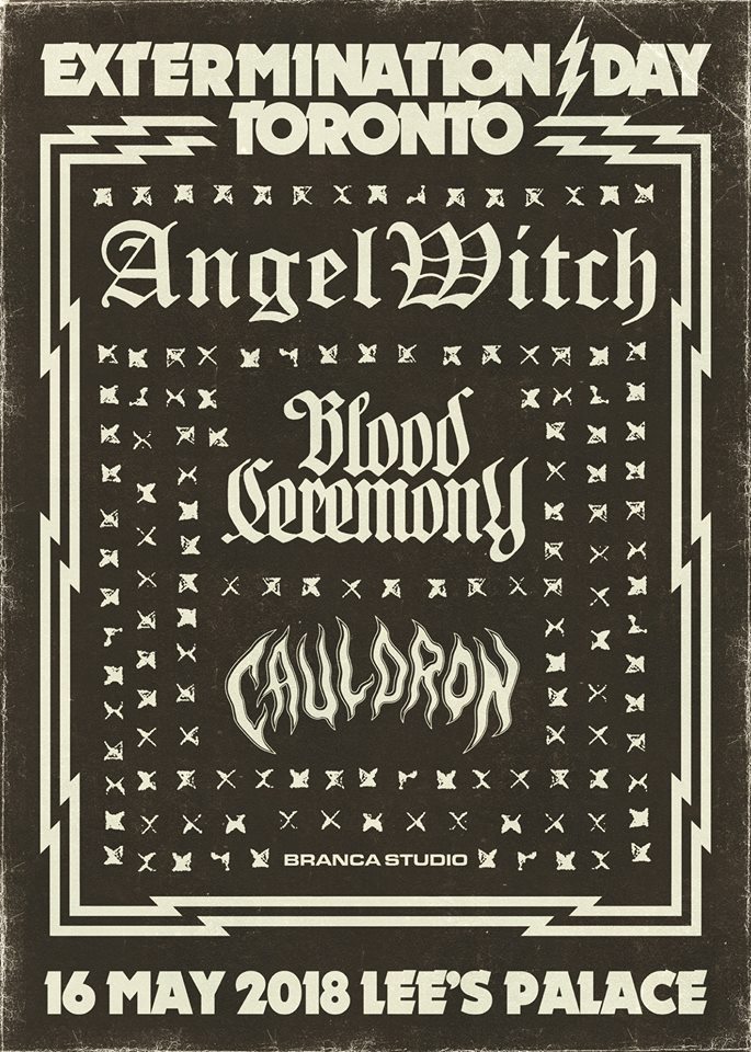 Angel Witch live in Toronto, May 2018