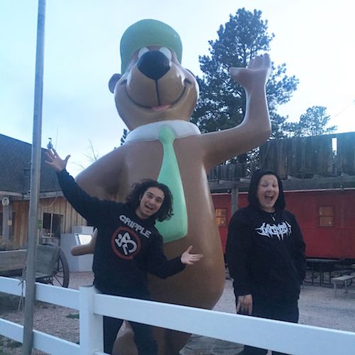 Touring campus while young, metal-loving and Native American