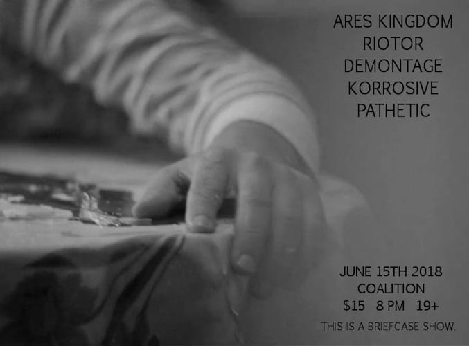Ares Kingdom live in Toronto, 15 June 2018