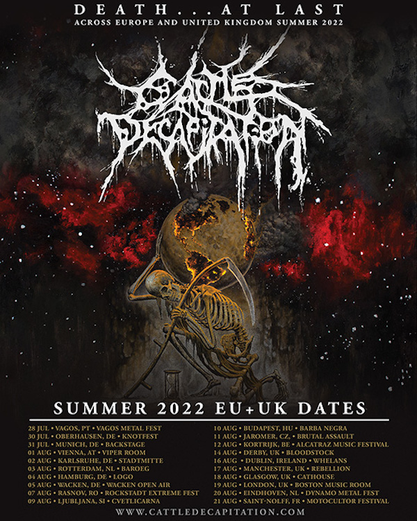 Cattle Decapitation – Live – August 18th, Glasgow, UK