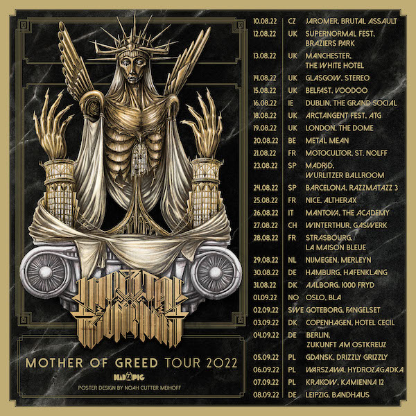 Imperial Triumphant – Live – August 14th, Glasgow, UK