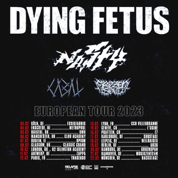 Dying Fetus, Live Review – Glasgow, UK